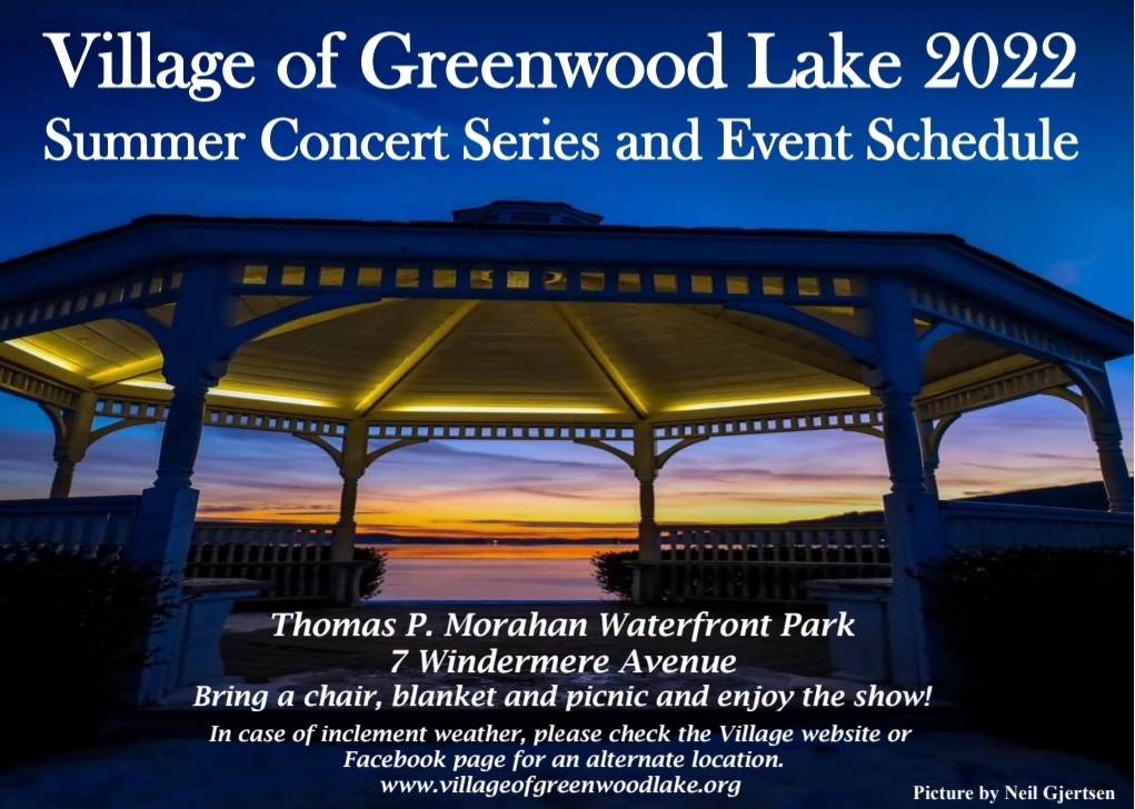 Greenwood Lake Summer Concert Series at Thomas P. Morahan Waterfront